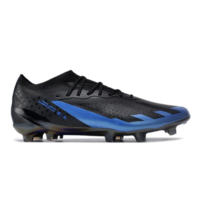 nike huteira society  XCrazyfast.1 TF Preta e Azul