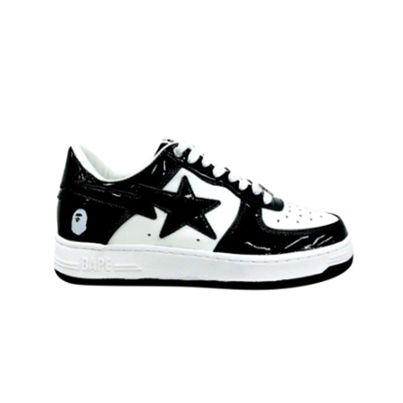A Bathing Ape Bape sta Low 'Black' Sneakers