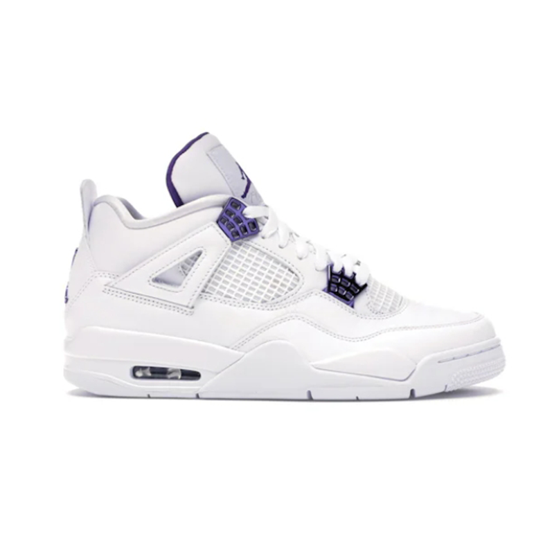 4 Retro Metallic Purple Fashion sneakers
