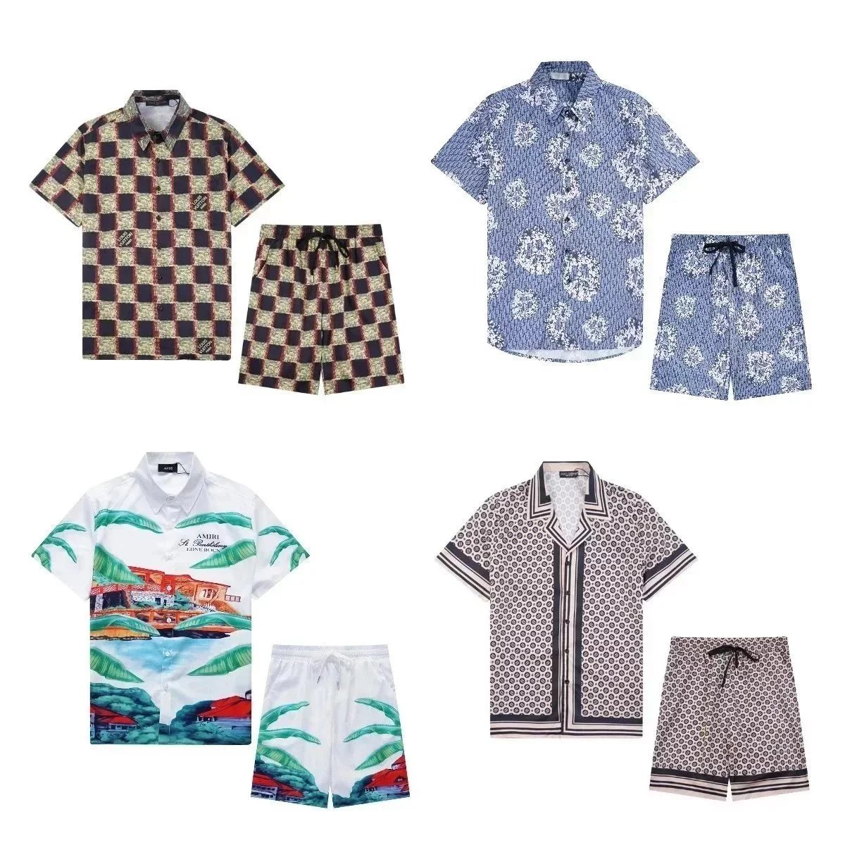 A classic and versatile summer shirt set