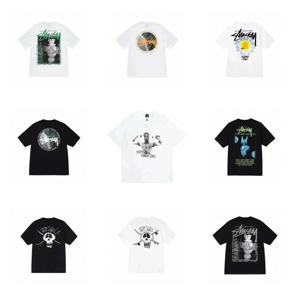 Versatile and trendy short-sleeved shirts
