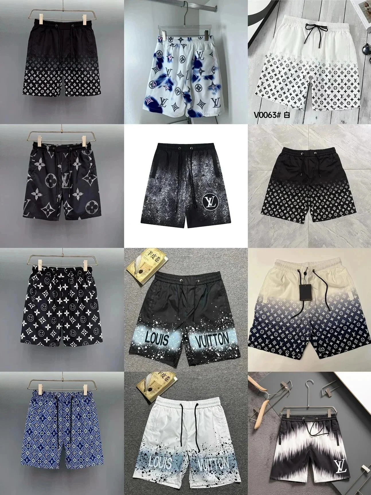 New summer men's casual shorts and beach pants