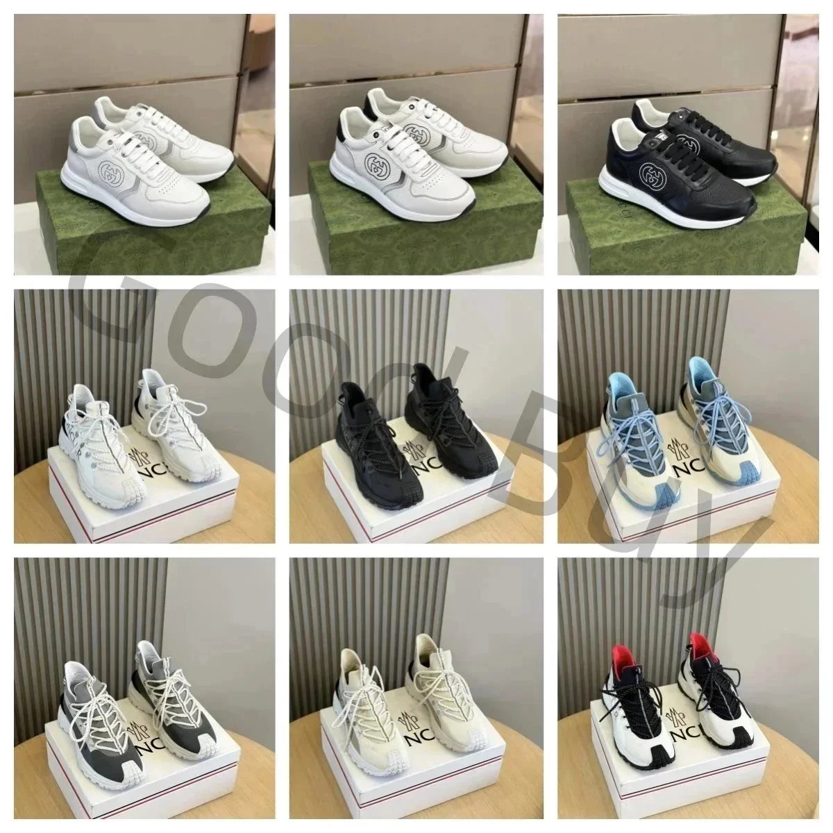 High-end fashionable and trendy shoes