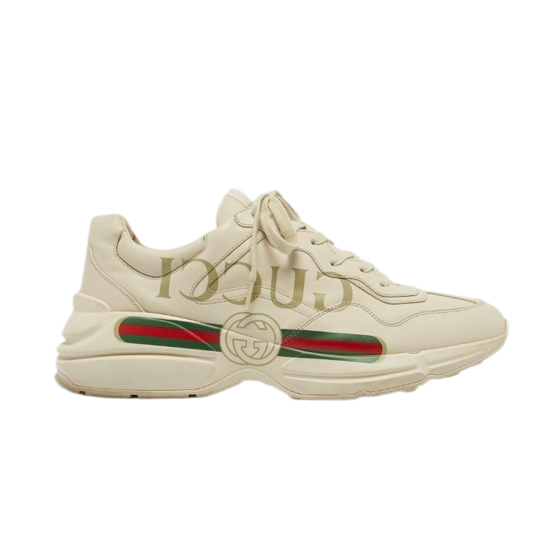 Gucci Rhyton Leather Sneaker 'Logo White Sneakers