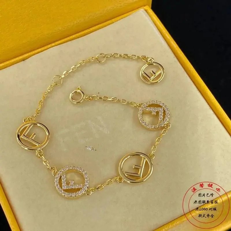 Diamond-encrusted and perforated bracelet