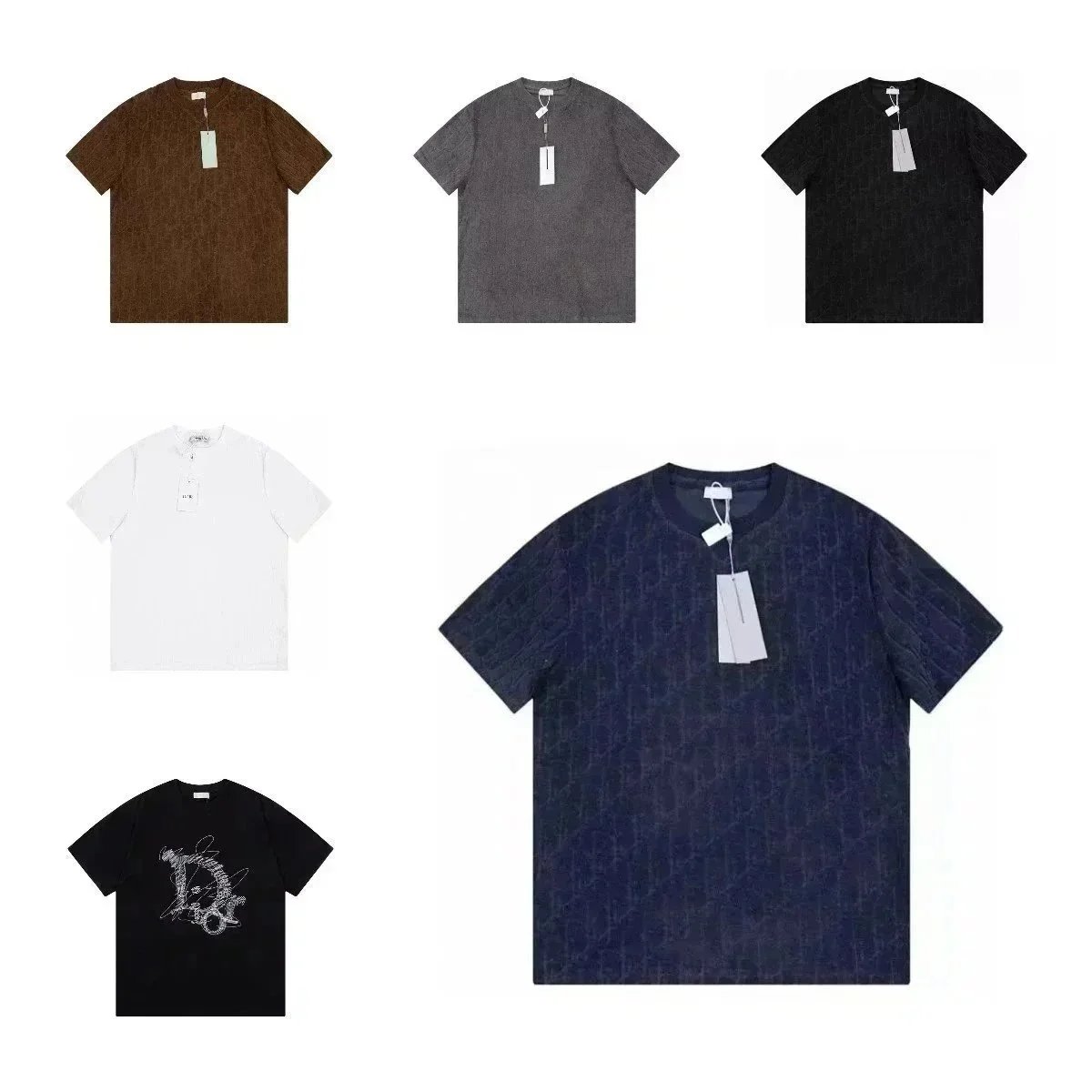 Summer fashionable and comfortable couple T-shirts