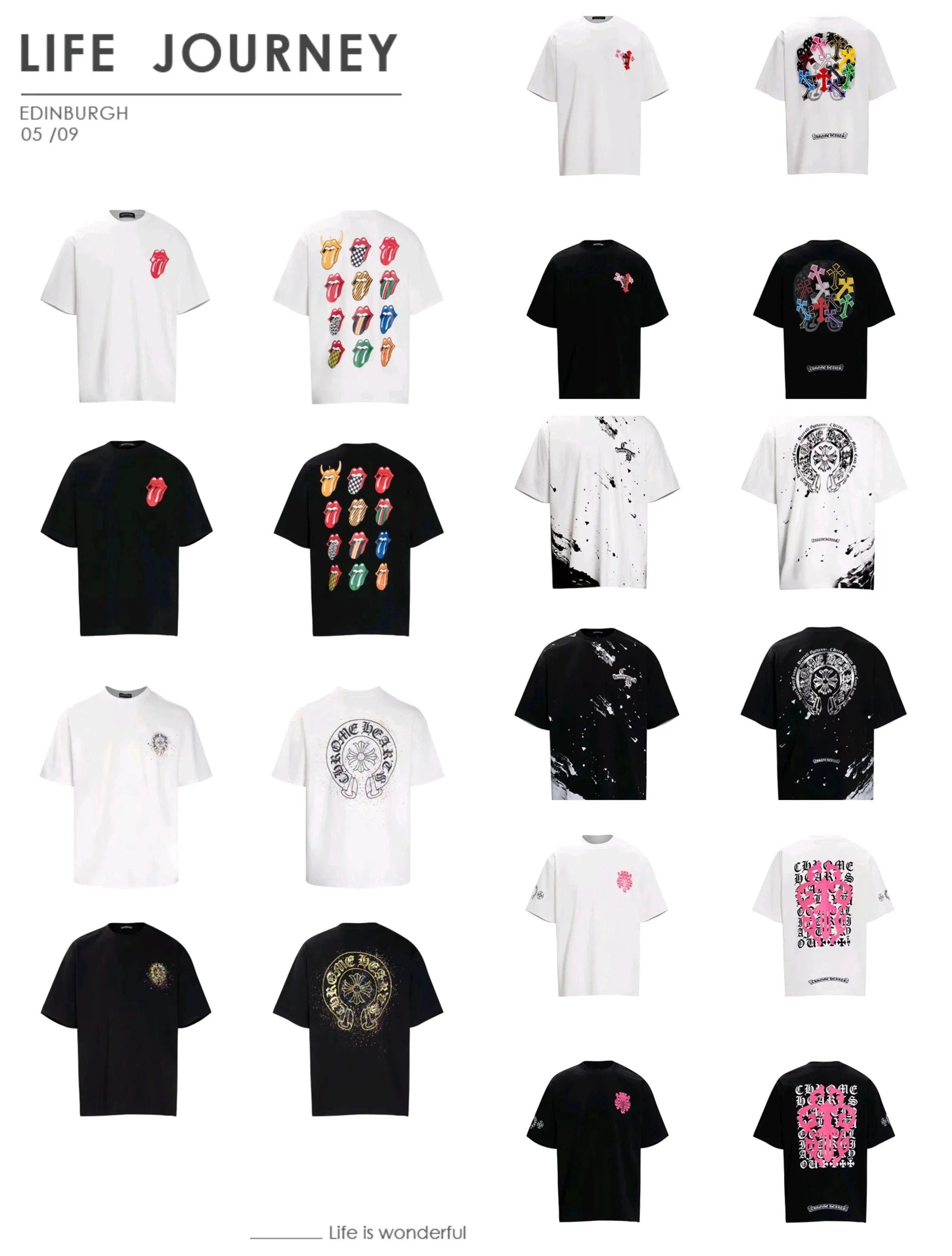 Fashionable and trendy short-sleeved shirts
