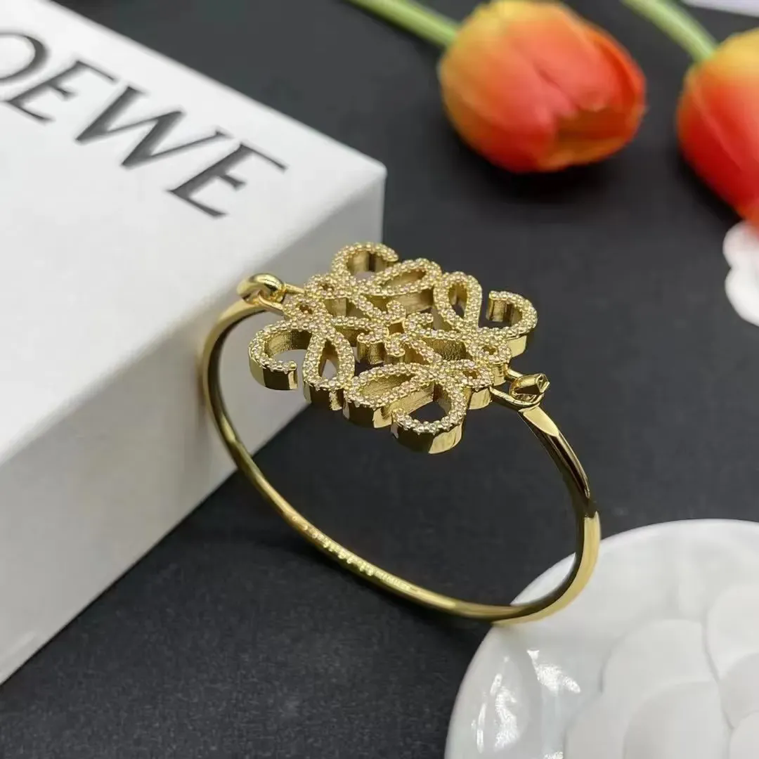 Full diamond geometric logo bracelet with a starry sky