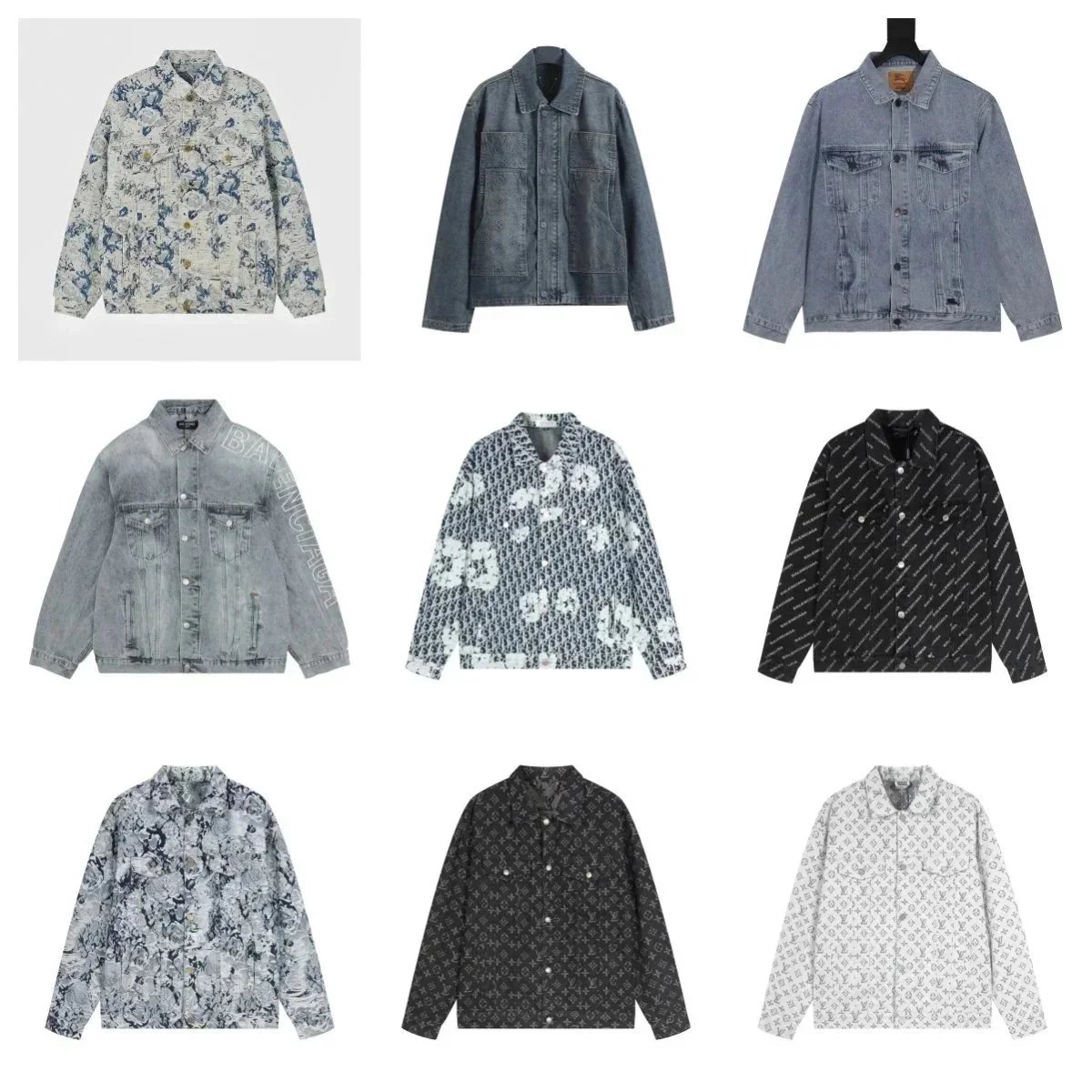 Fashionable and versatile autumn and winter denim jacket