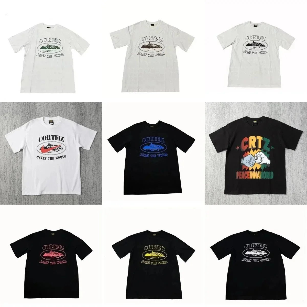 Youthful and fashionable high street trend short sleeves