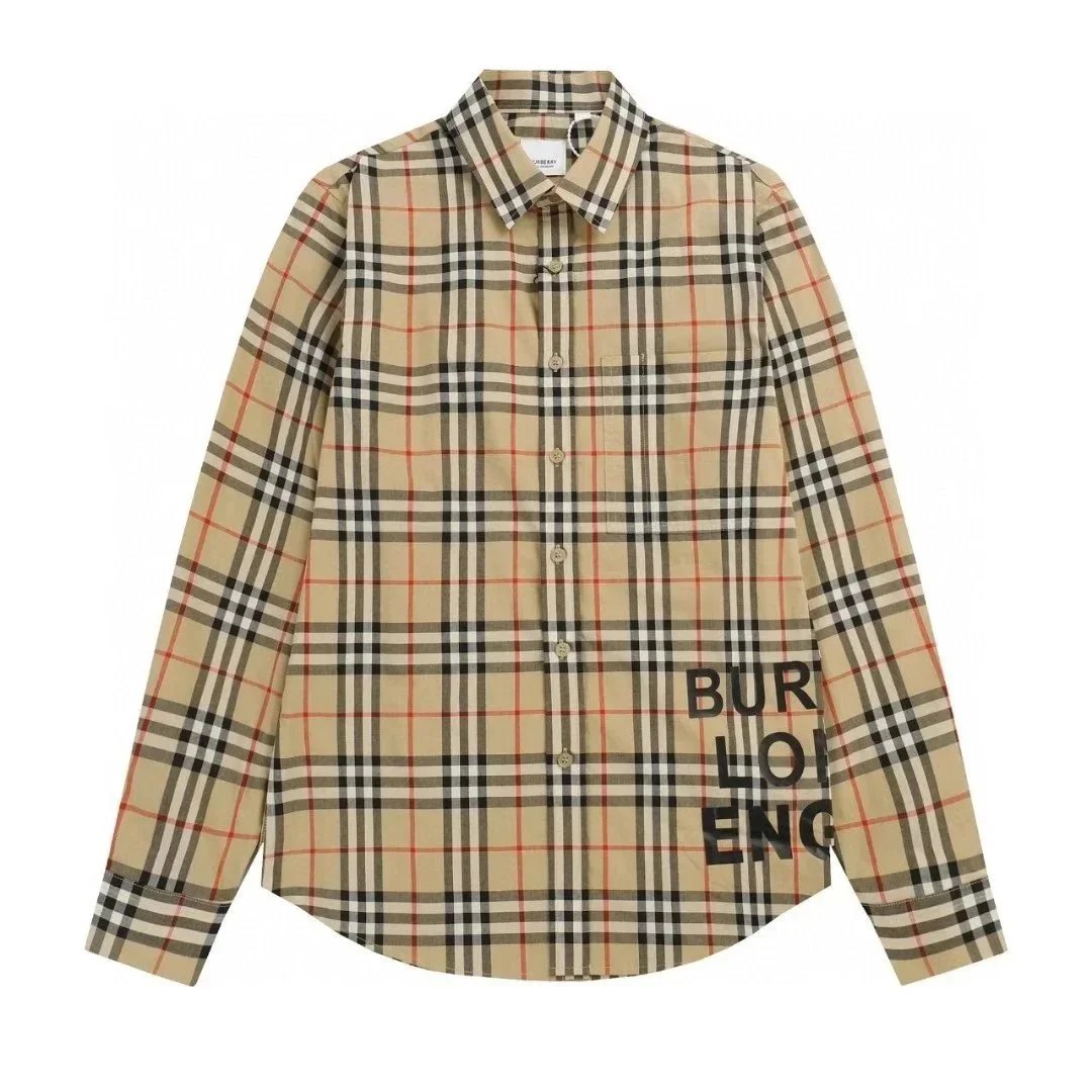 Classic, versatile and fashionable long-sleeved shirt