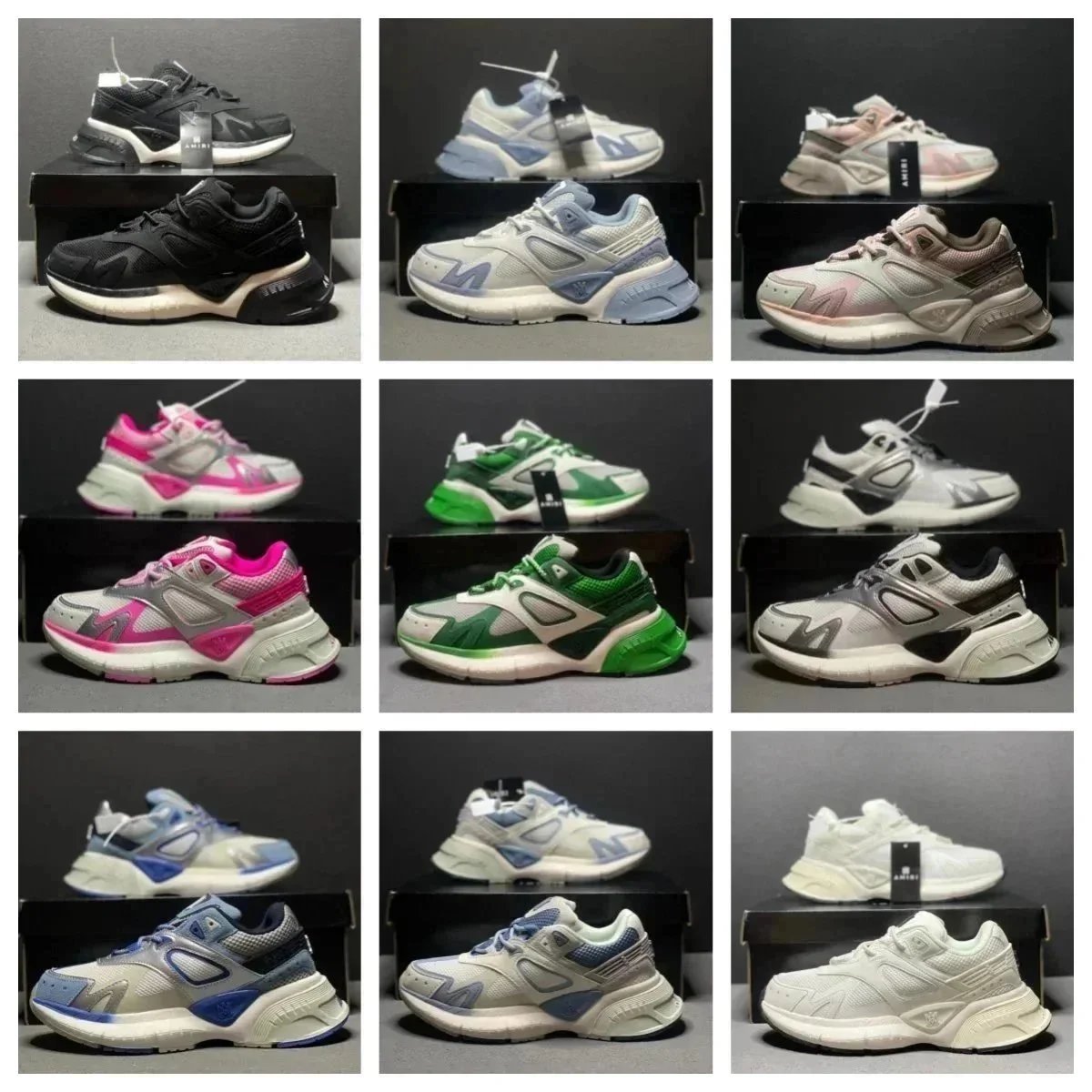 A collection of high-quality new trendy shoes