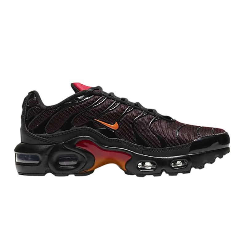 Plus GS 'Black University Red' sneakers