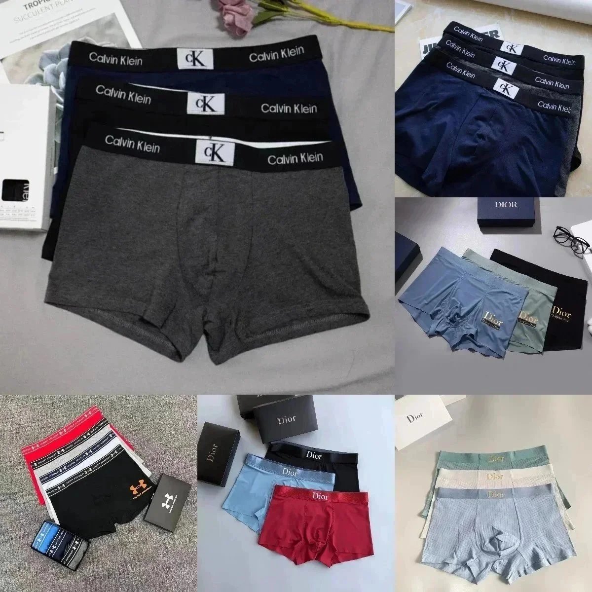 Fashion men's small square underwear