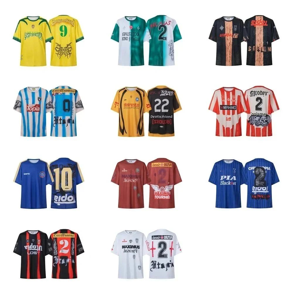 Men's loose mesh sports short-sleeved T-shirt jersey