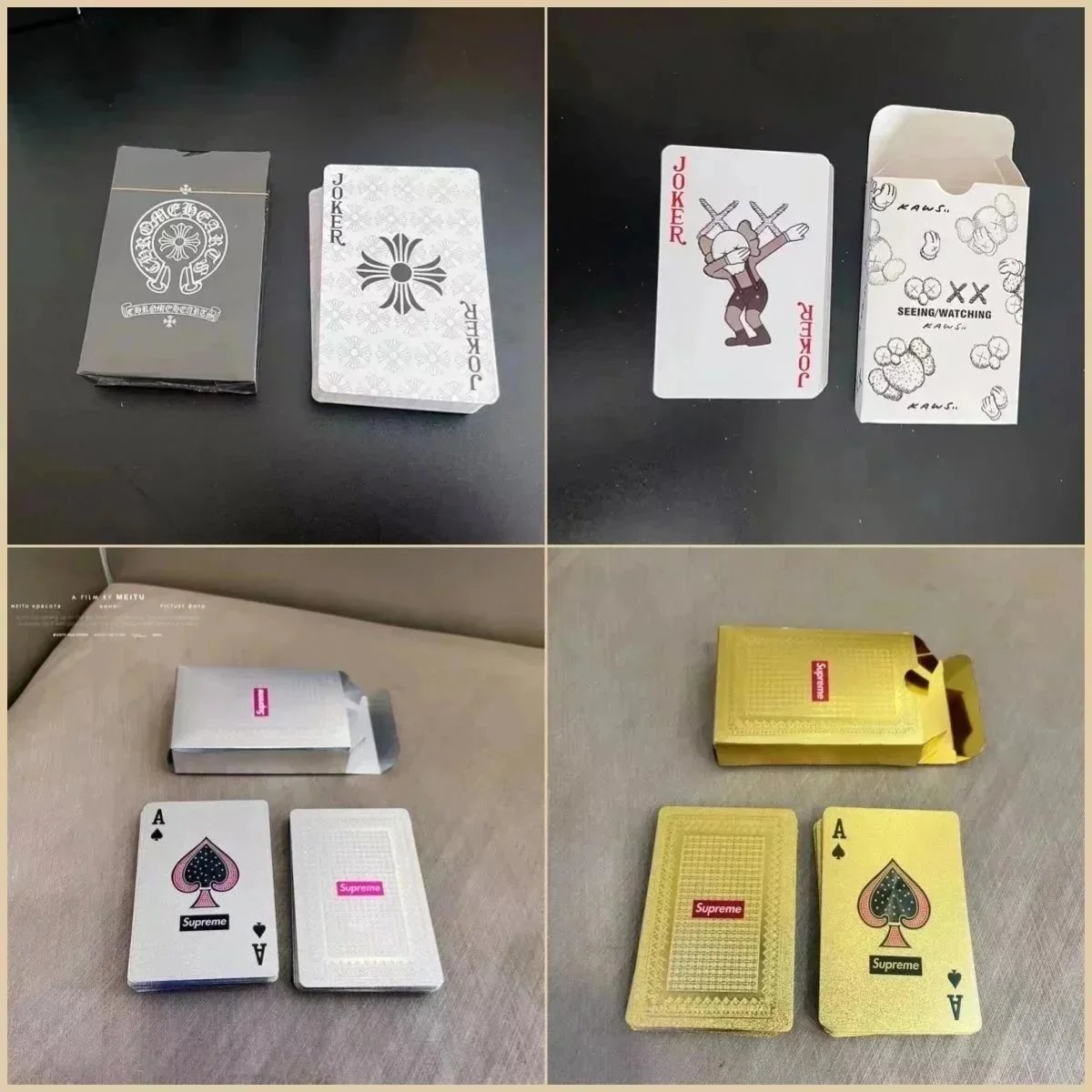 Personalized and creative party cards and playing cards