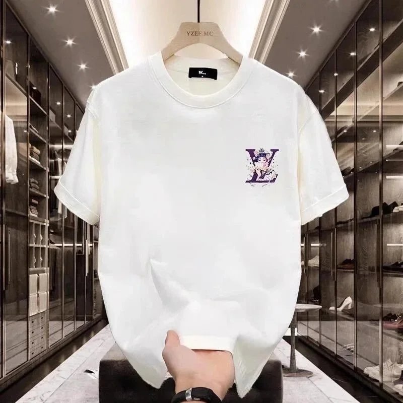 Summer Korean version of men's and women's T-shirts