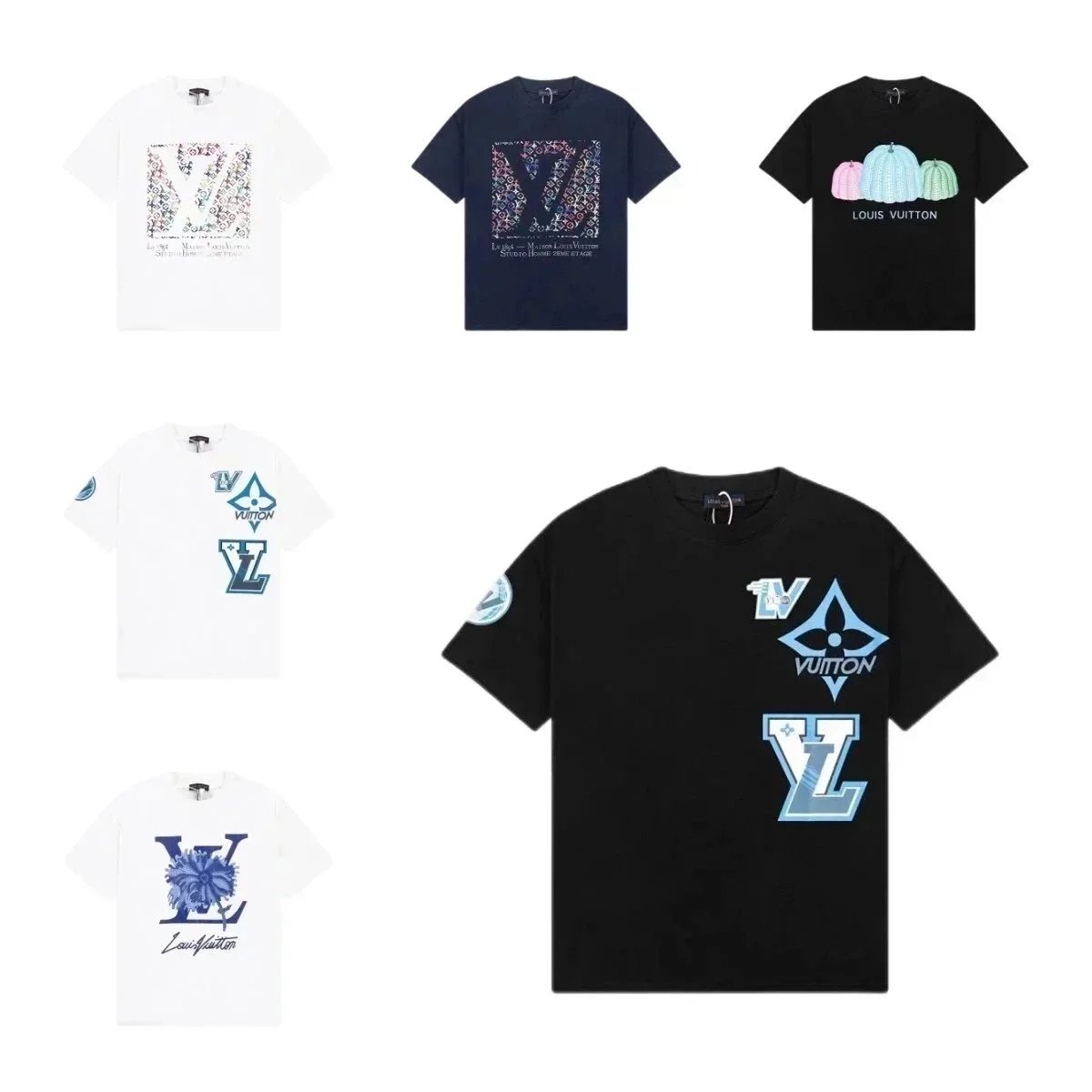 Summer fashionable and comfortable couple T-shirts