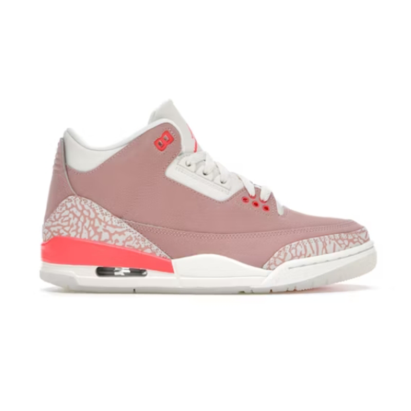 3 Retro Rust Pink sneakers
