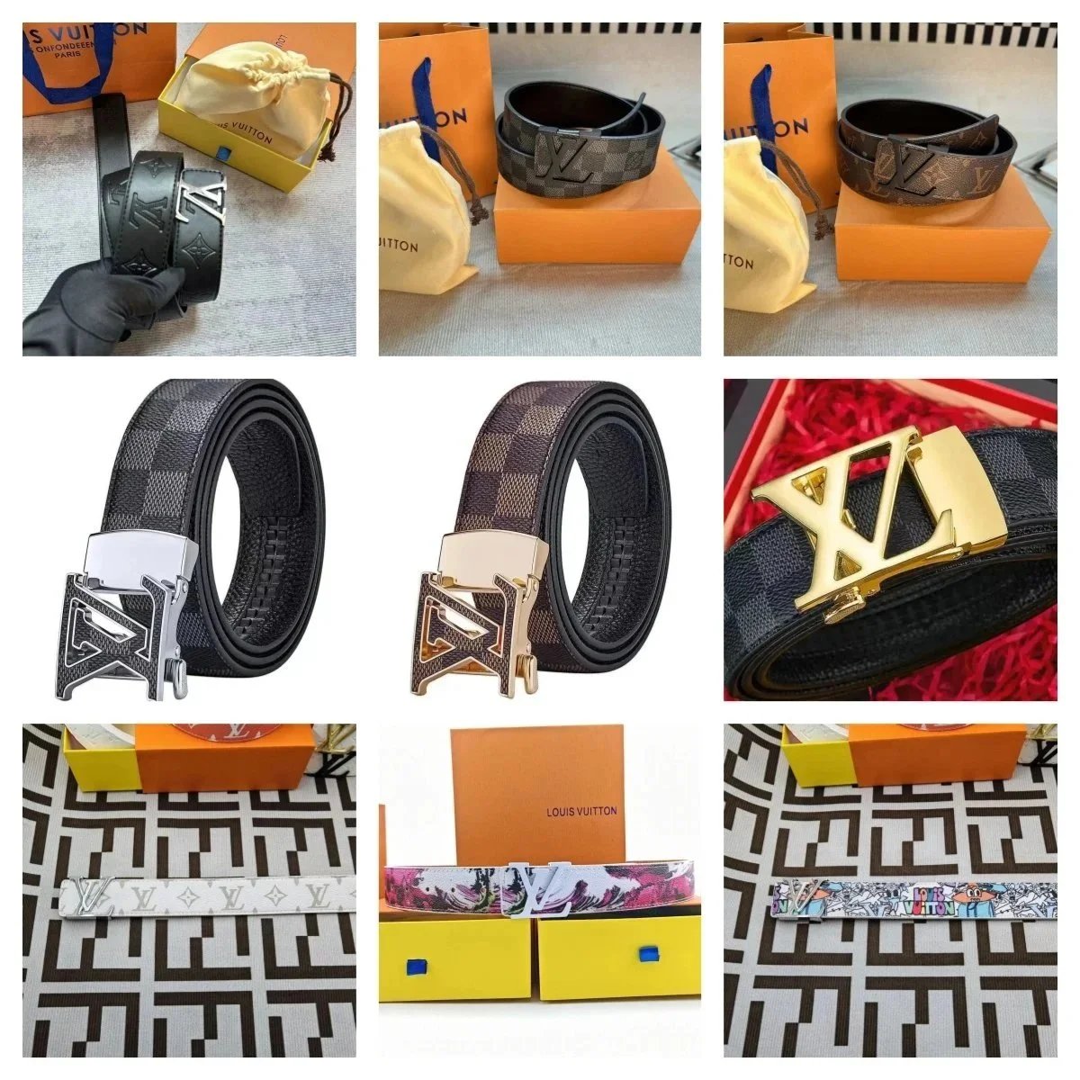 New fashionable and versatile classic business belt