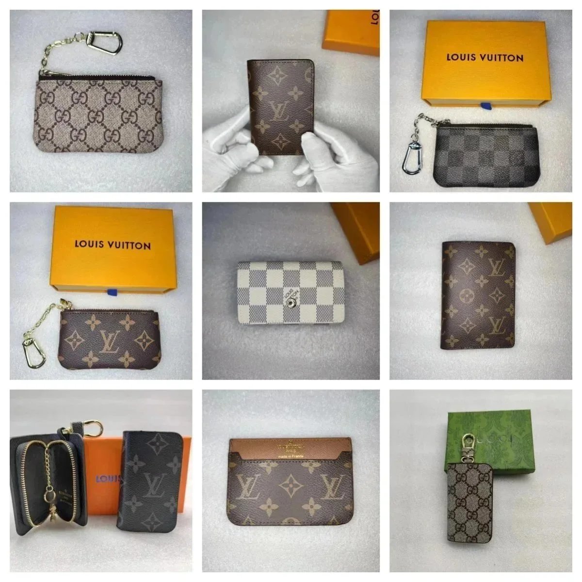 Fashionable card bag and key bag