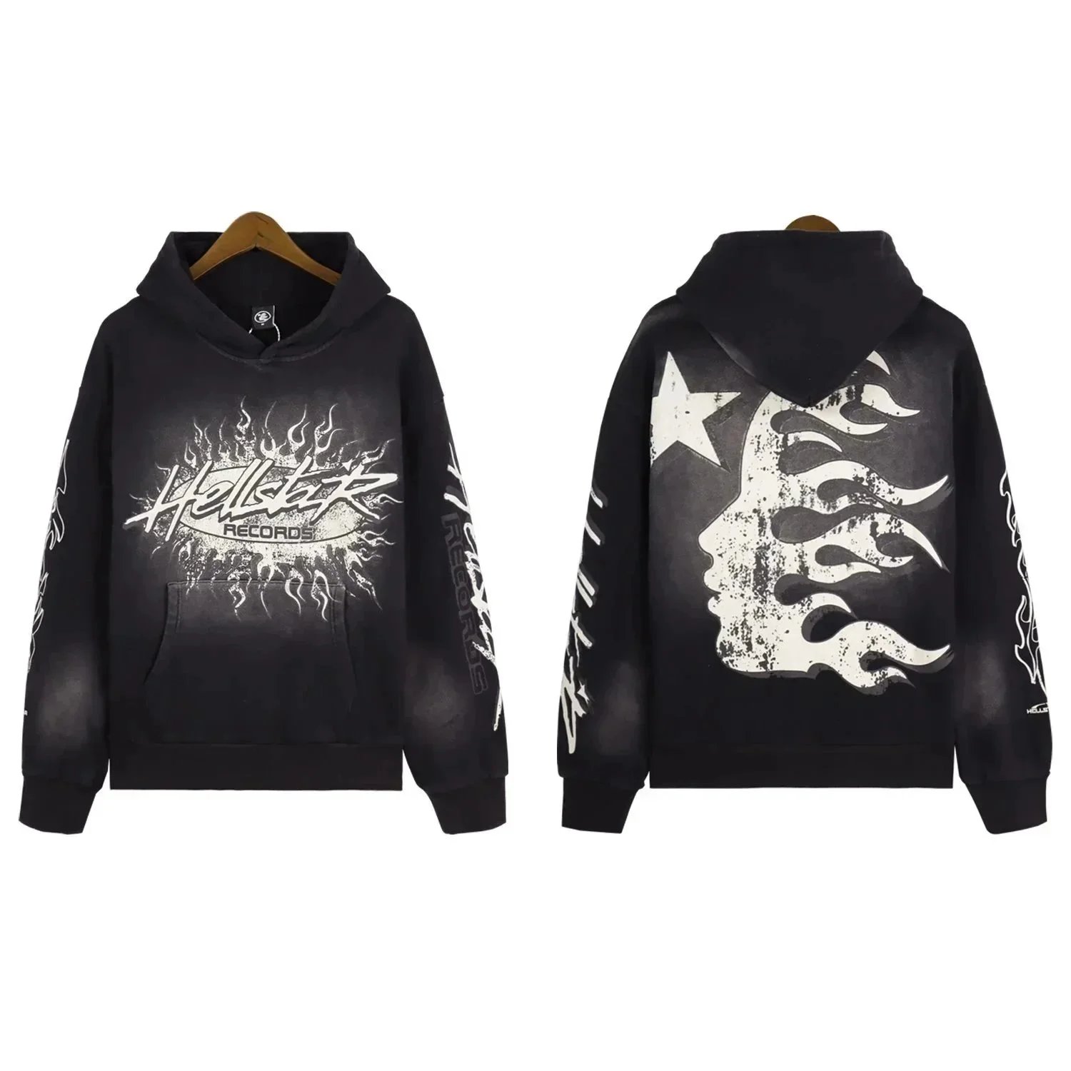 A fashionable and versatile casual hoodie set
