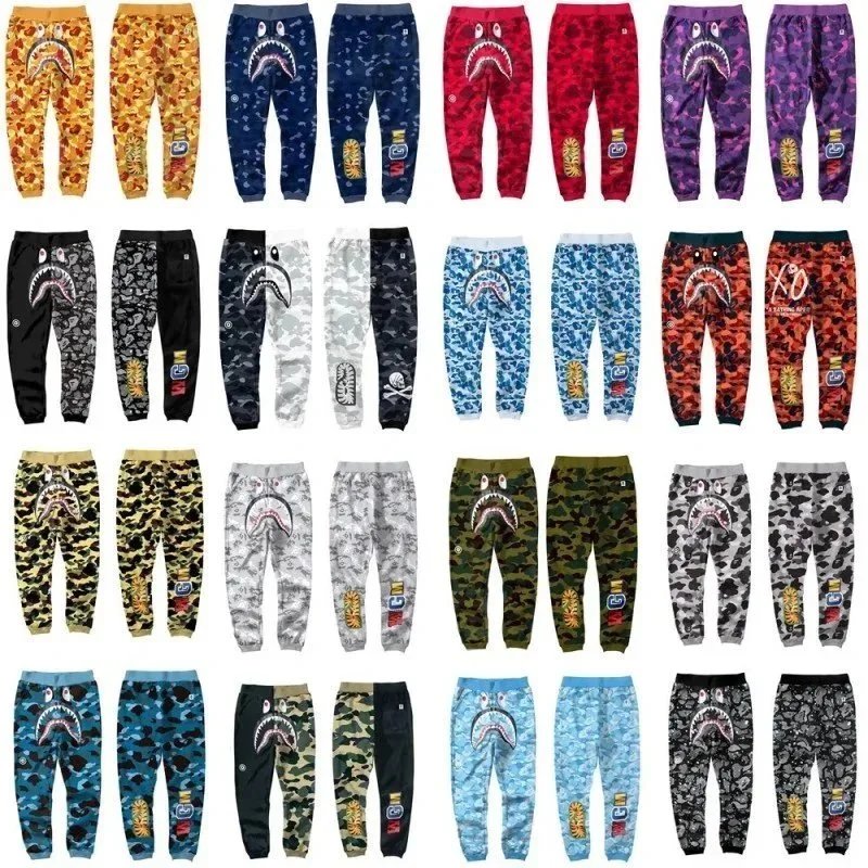 Trousers, printed sweatpants, casual sports trousers