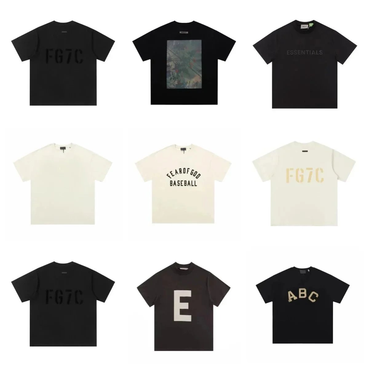 New summer casual T-shirts