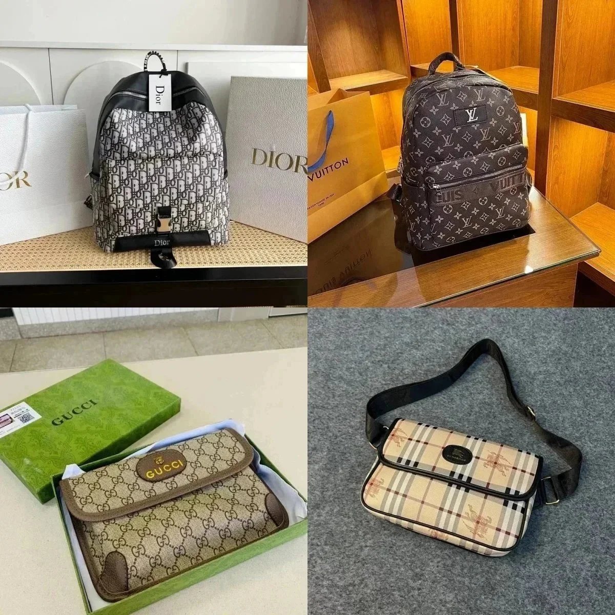 Fashionable and versatile bags