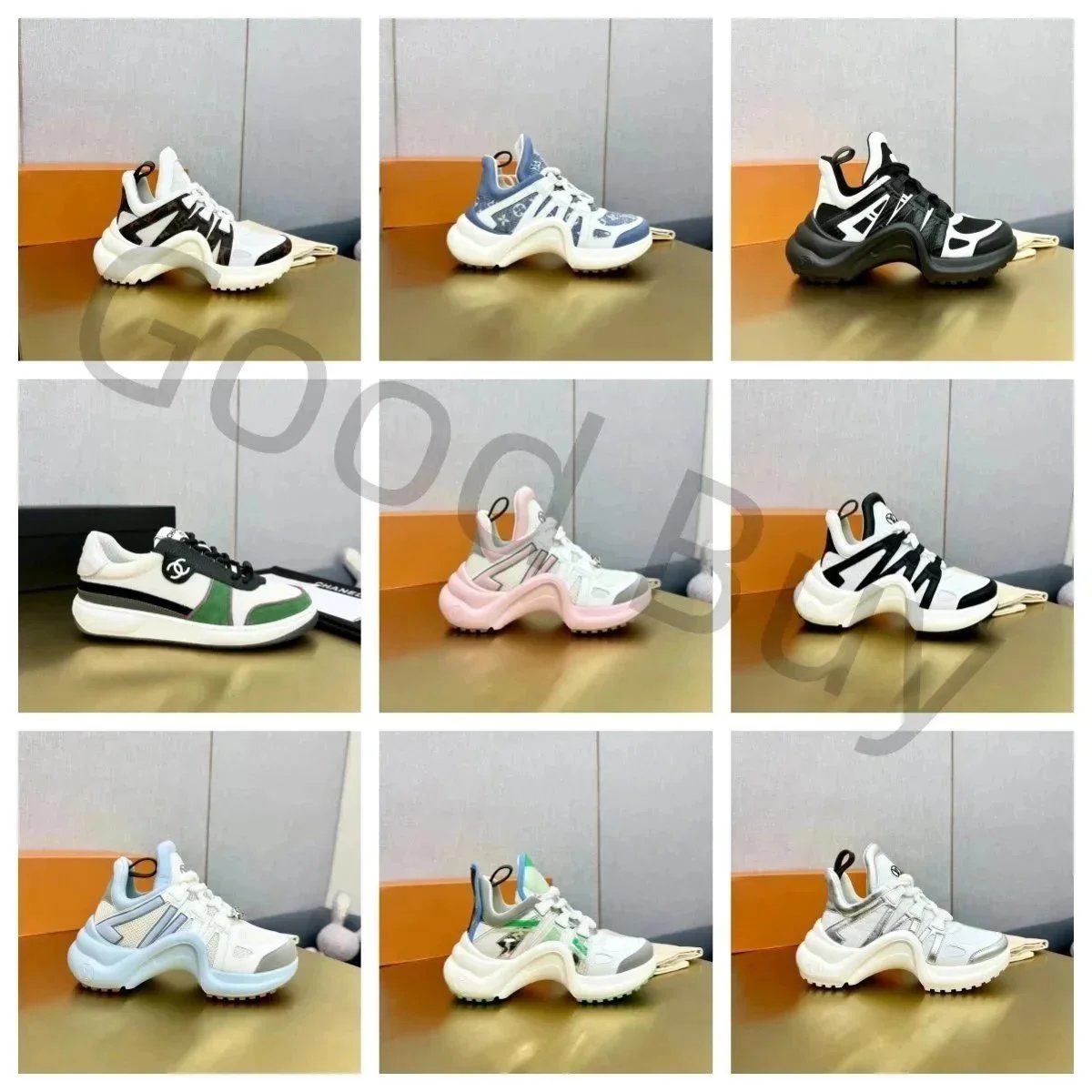 High-end fashionable and trendy shoes