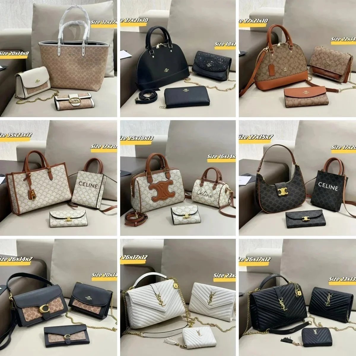 Fashionable and trendy versatile combo bag