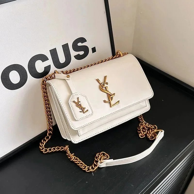 French internet-famous crossbody bag, small square bag