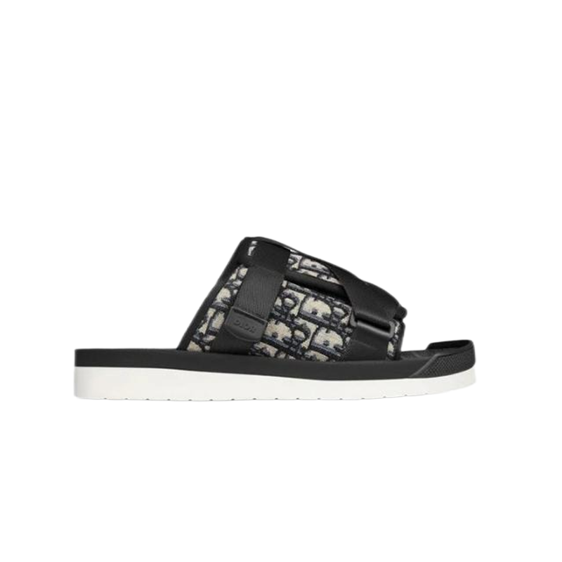 Dior Alpha Oblique Slippers Black Sneakers
