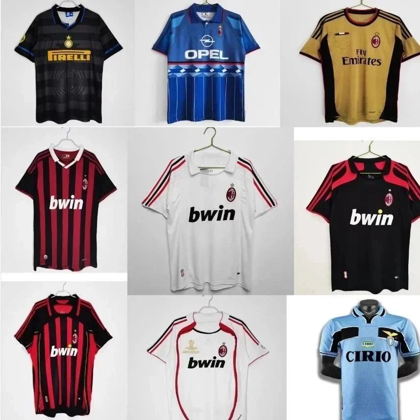Classic Retro Club Player Fans Soccer Sportswear