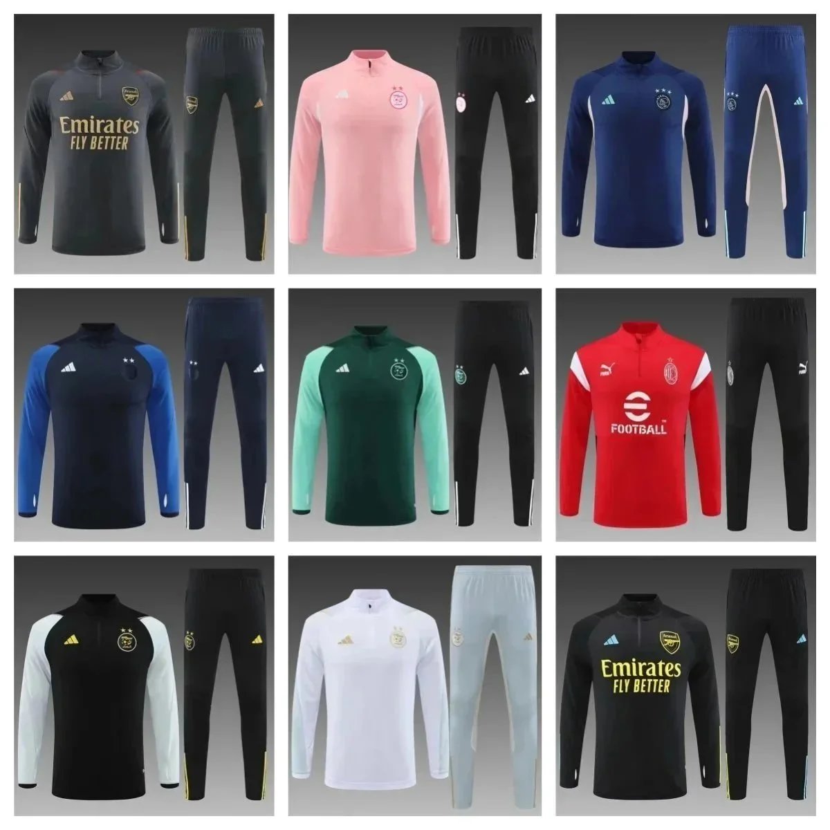 Classic men's long-sleeved sportswear