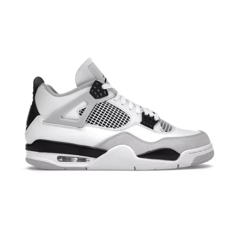 LJR   4 Retro Military Black Fashion sneakers