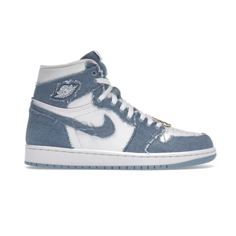 1 Retro High  Denim Sneakers