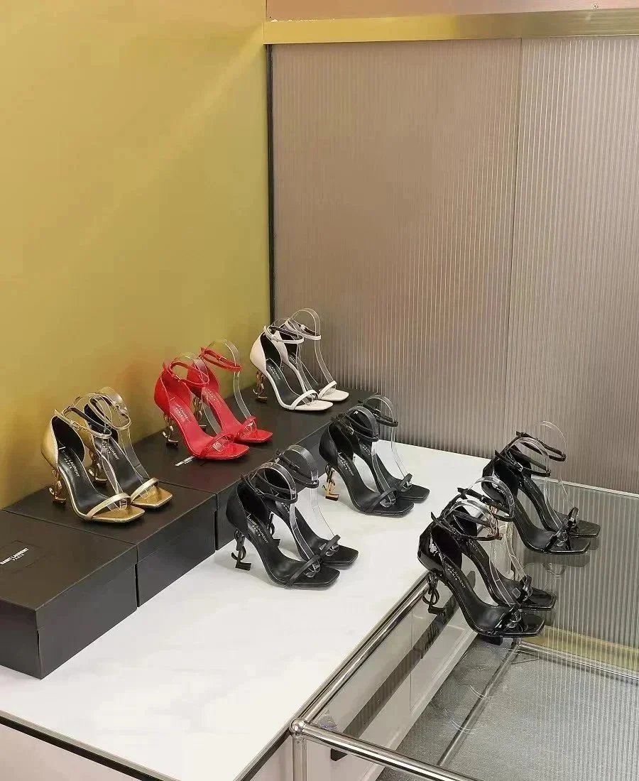 New trendy and fashionable high heels