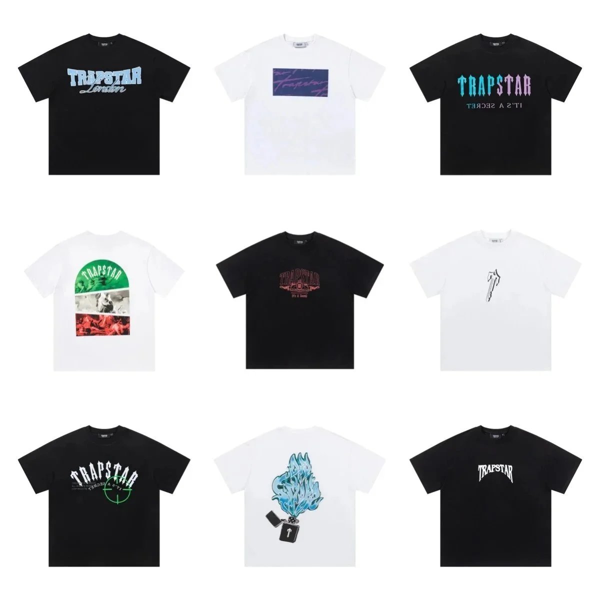 Fashionable cartoon all-match short-sleeved shirt