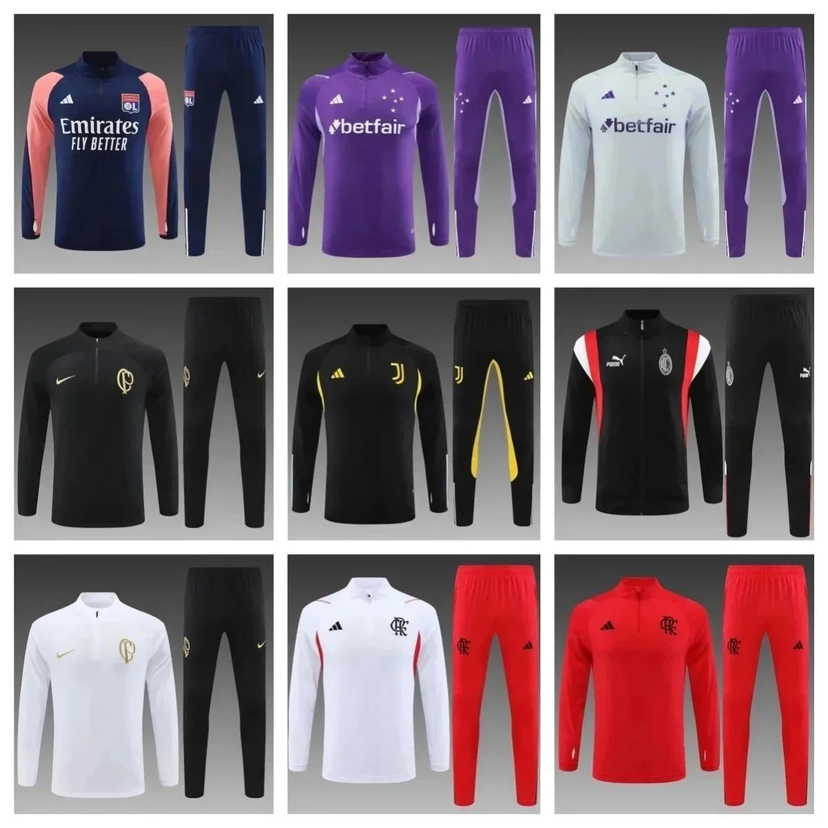 Classic men's long-sleeved sportswear