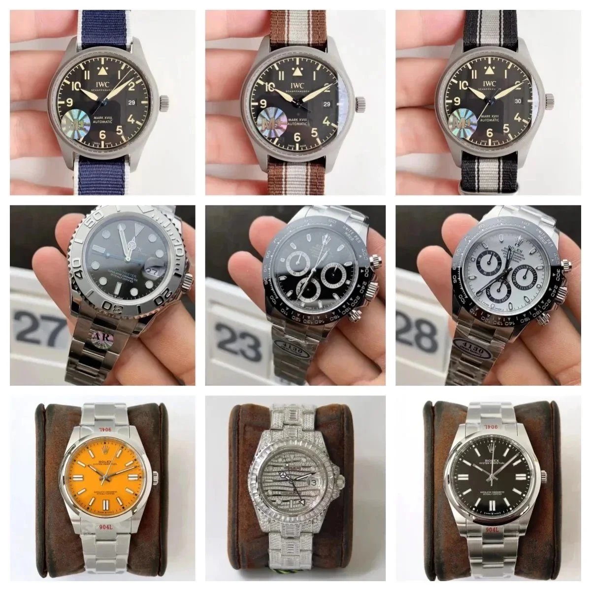 Men's business simple new style watch