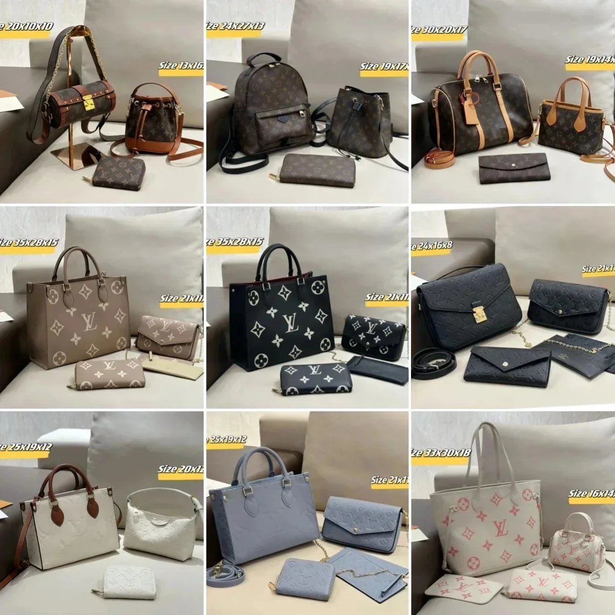 Fashionable and trendy versatile combo bag