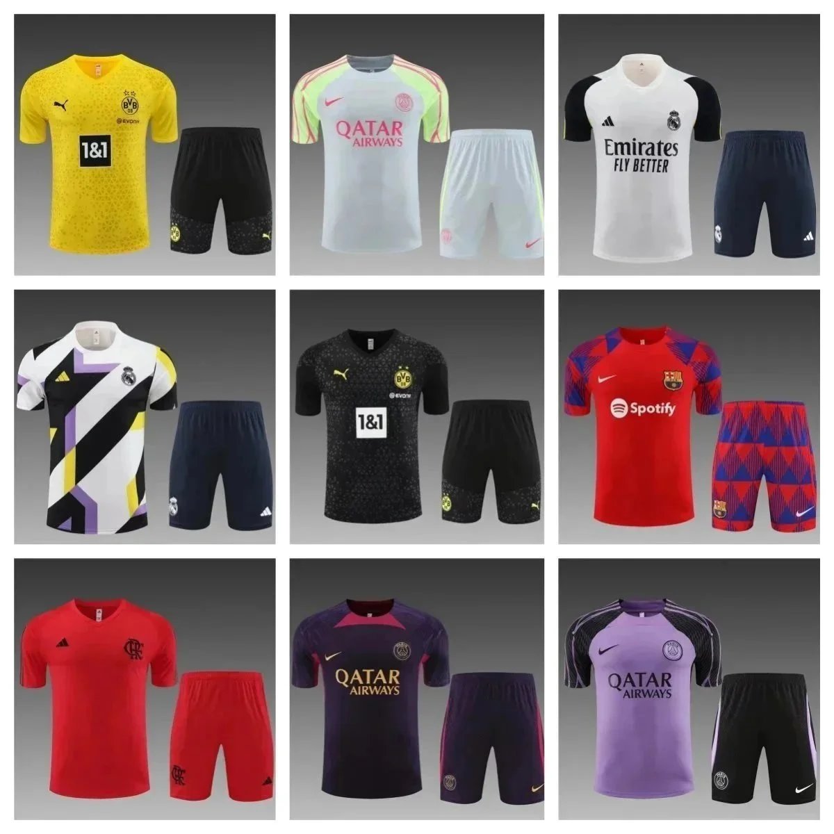 Summer warm-up training clothes