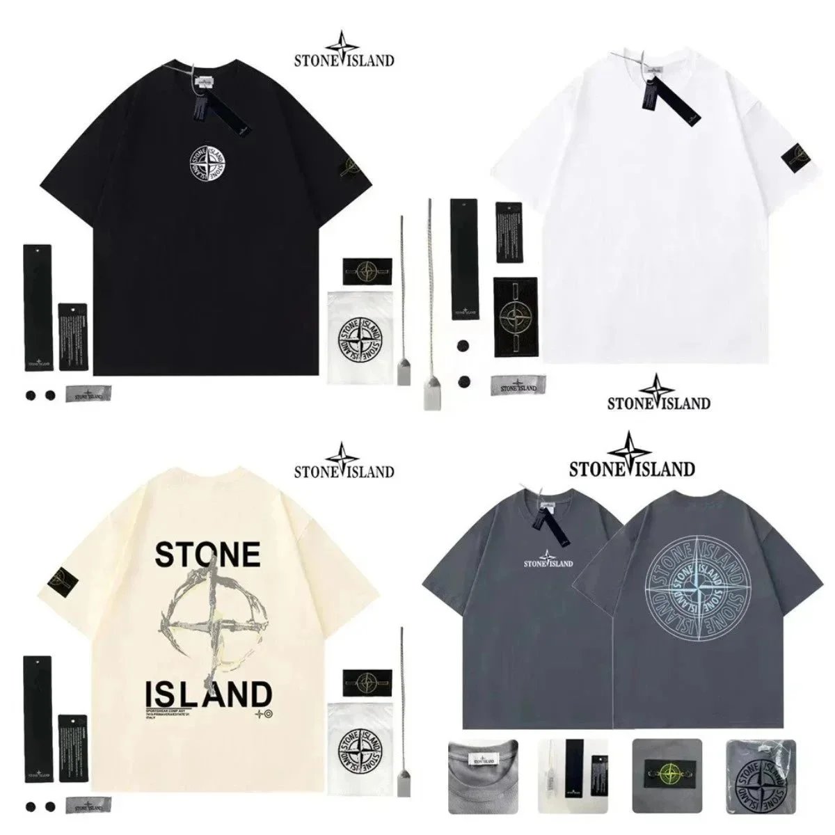 Fashionable and versatile loose short-sleeved