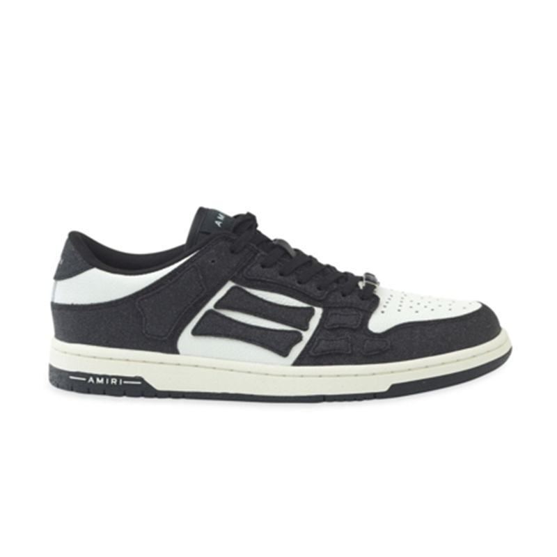 Men's Skel Top Low Sneakers in Black/White Fashion sneakers