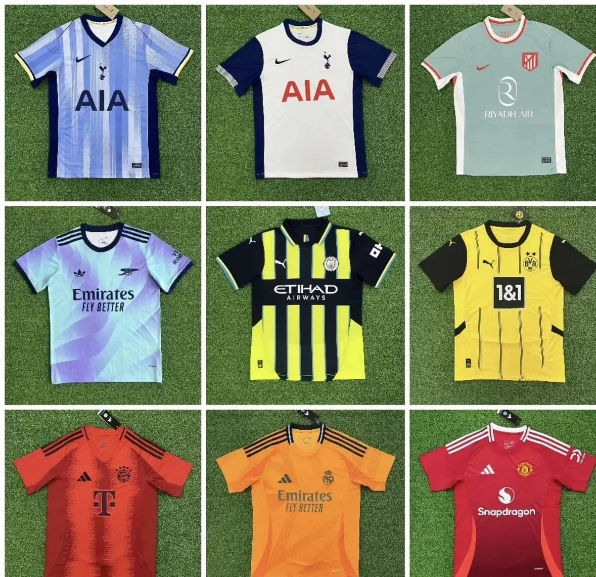 New club jersey fans football uniform