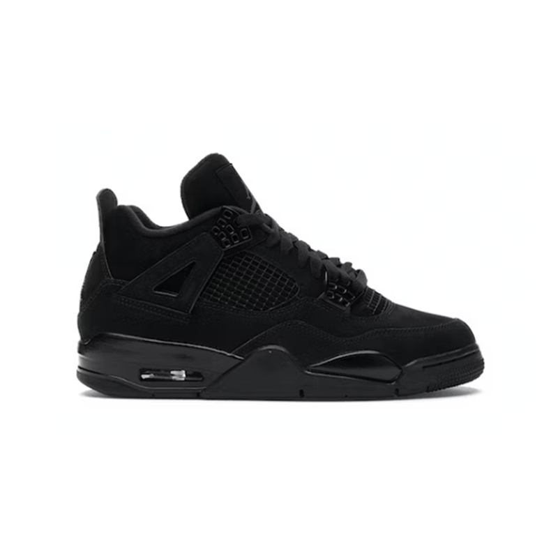 KX/KZ   4 Retro Black Cat Sneakers