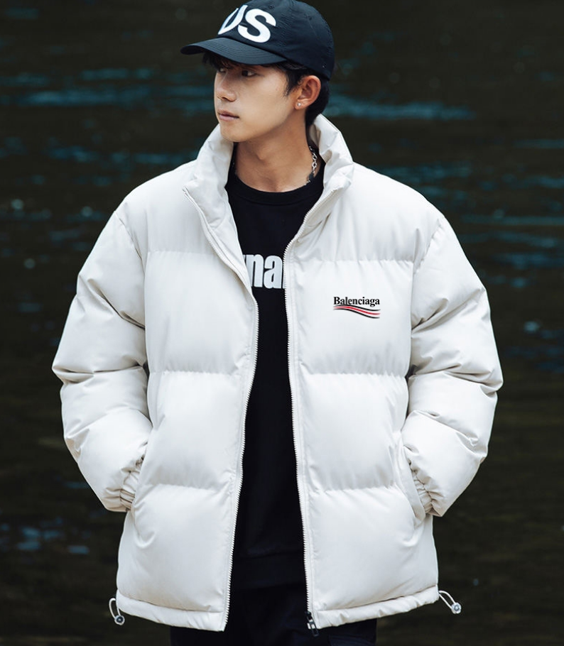 Winter men's and women's stand-up collar down jackets