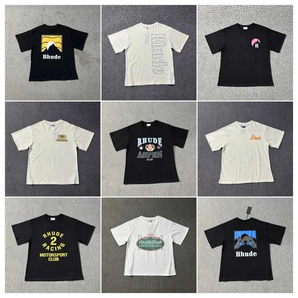 American trendy all-match short-sleeve