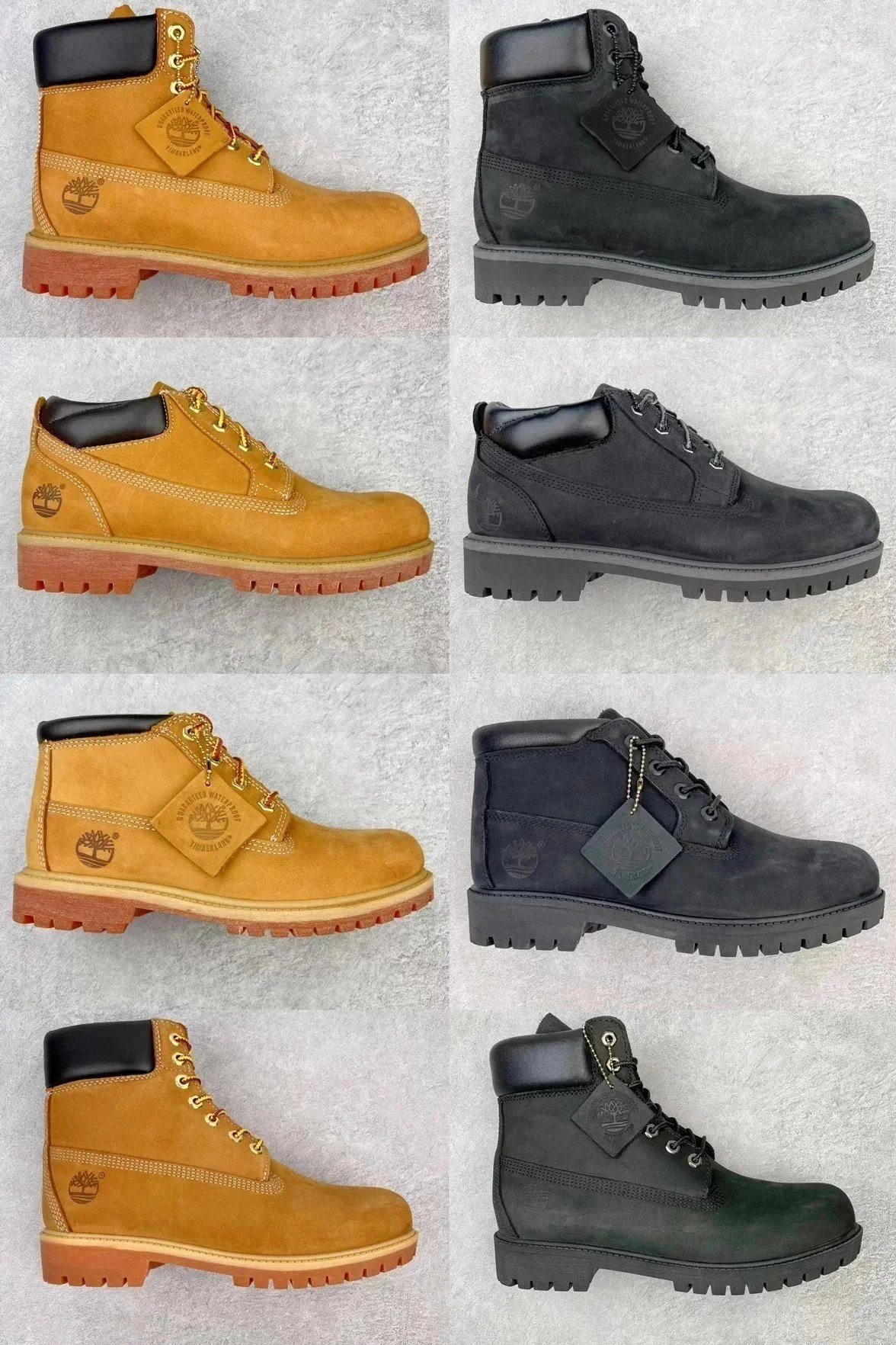 Functional outdoor leisure waterproof yellow boots